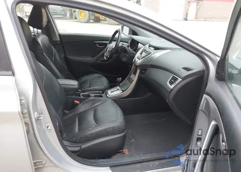 2012 Hyundai Elantra Limited из США, поврежденный, VIN 5NPDH4AE7CH117920